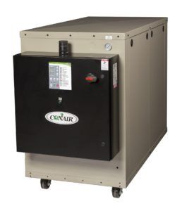 This new 10-ton water-cooled EP2 Series portable features a variable-speed compressor for dramatic power savings when handling partially loads