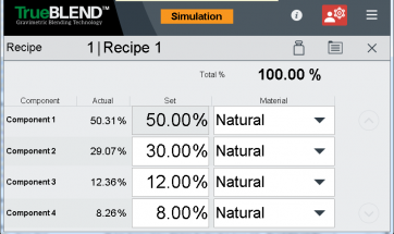 Edit recipe on SB-5