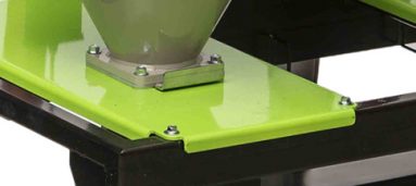 Hopper slide gate