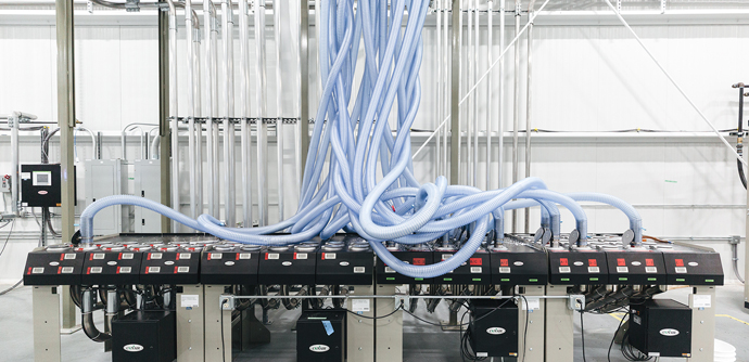 Resin Selection Stations