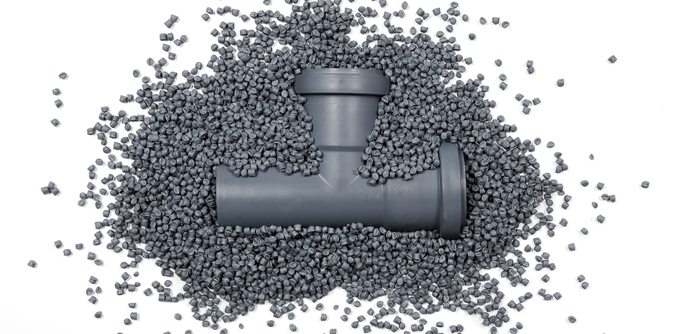 Plastic pellets and finished product